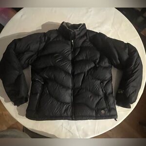Mountain Hardwear Goose Down Puffer Jacket Women’s Size XL Black Puffy